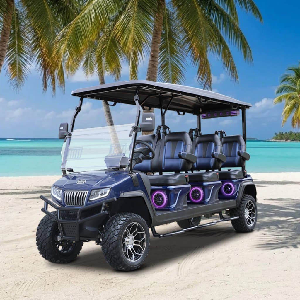 VIP Collection - Color Blue golf cart rental
