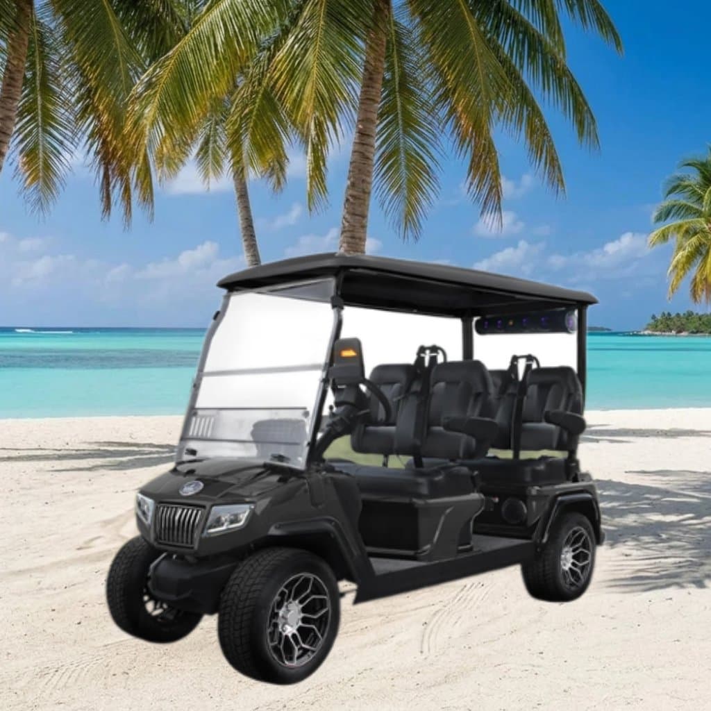 VIP Collection - Color Black golf cart rental