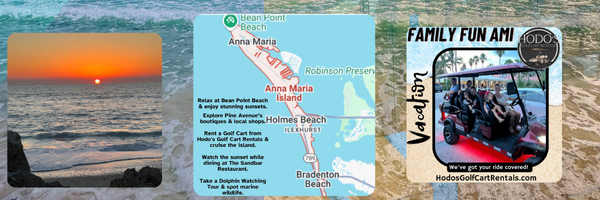 Things to Do on Anna Maria Island – Hodo's Golf Cart Rentals